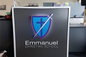 Business acrylic signs